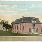 1926 MUSIC HALL & ST,ANDREW'S CHURCH NORWOOD N.Y. ANTIQUE POSTCARD
