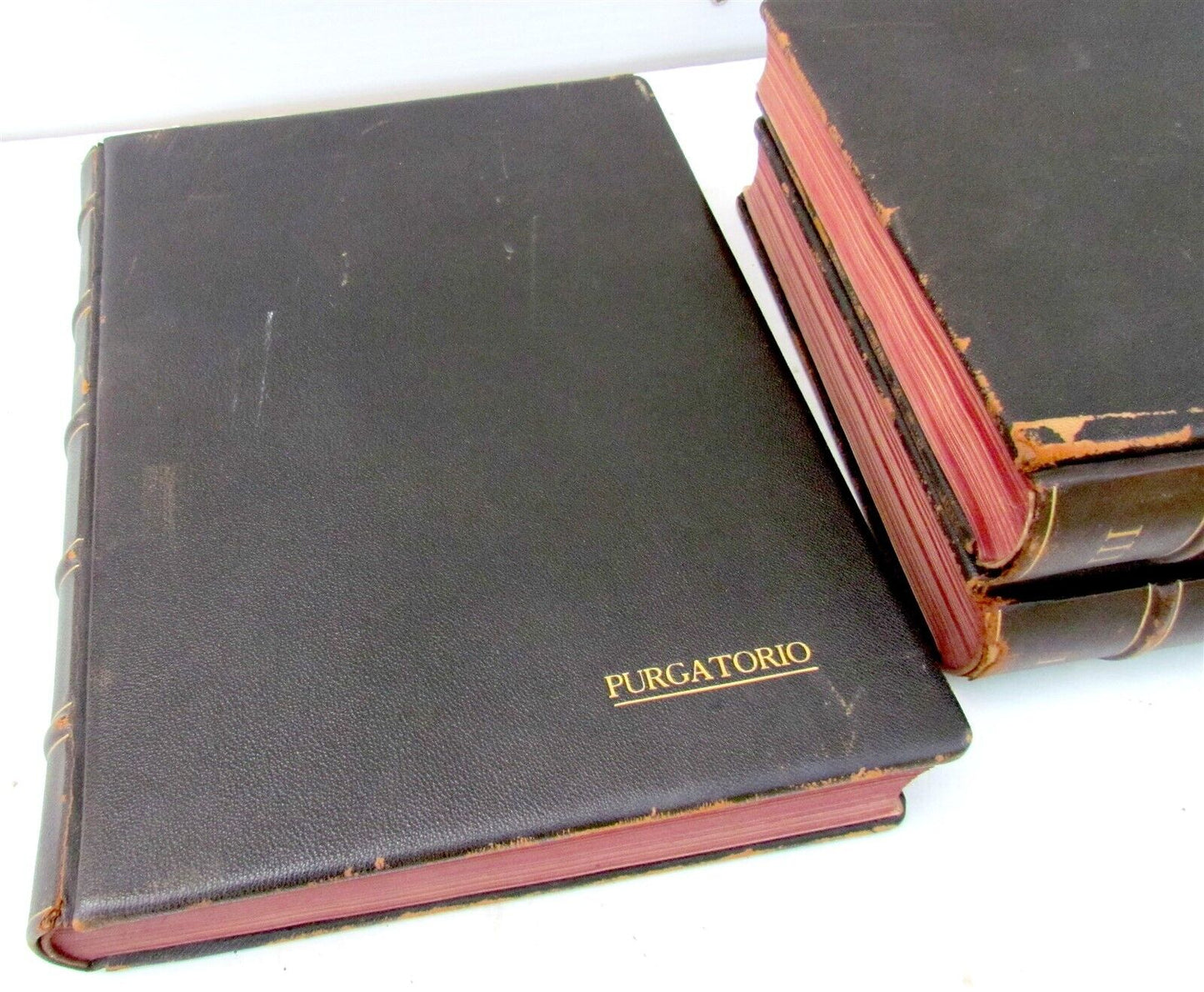 1924-39 DANTE DIVINA COMMEDIA NELLE FIGURAZIONE ARTISTICA antique MASSIVE FOLIO