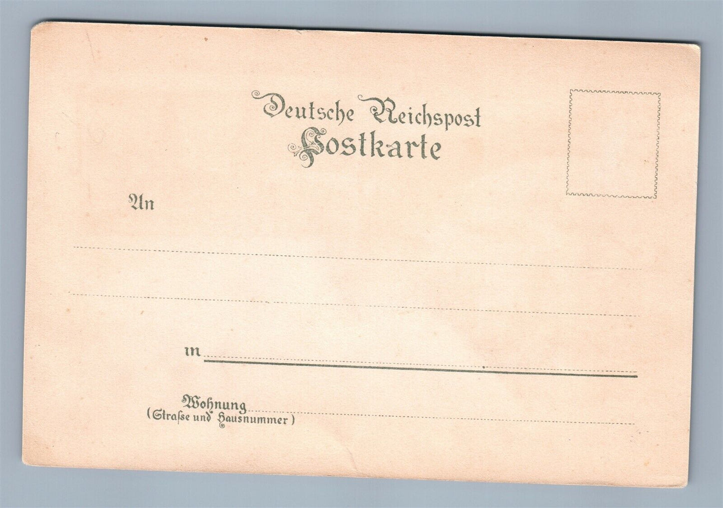 GERMAN GRUSS AUS MAINZ ANTIQUE POSTCARD
