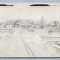 LUMBER YARD SCENE ANTIQUE REAL PHOTO POSTCARD RPPC