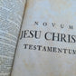 18th century BIBLE in LATIN BIBLIA SACRA antique OLD & NEW TESTAMENT