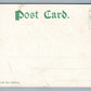 LAKEWOOD NJ LAKE & MADISON AVENUE ANTIQUE POSTCARD