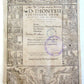 1548 Book of Prophets Commentaries by Dionysius Carthusian antique FOLIO vellum