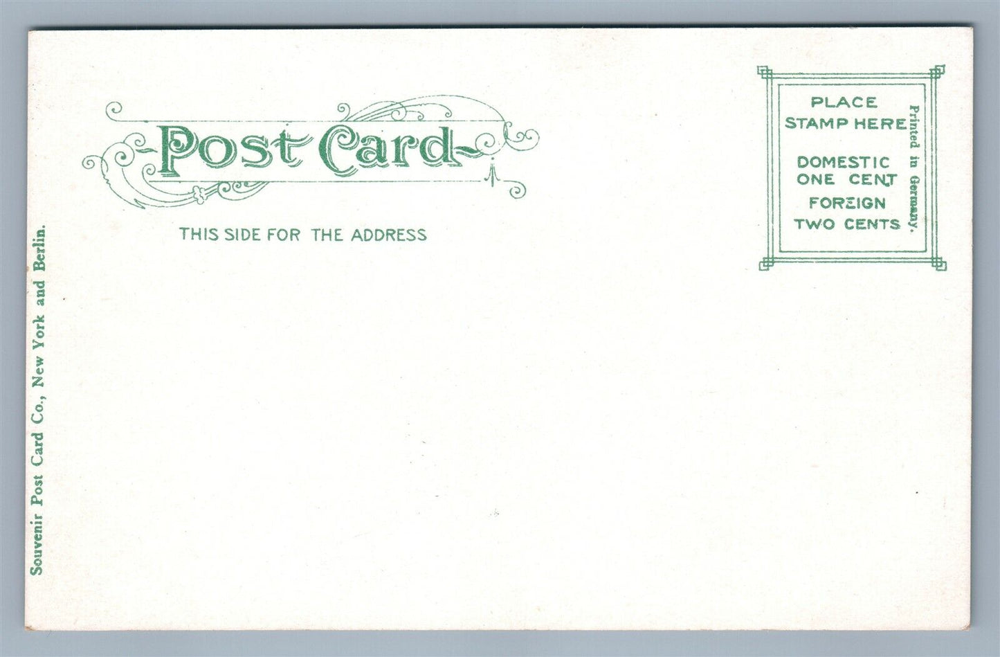 BETHLEHEM PA ST. LUKE'S HOSPITAL ANTIQUE POSTCARD