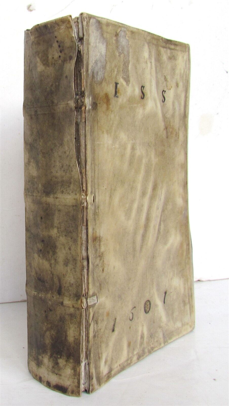 1590 CICERO Orationum volumen tertium VELLUM BOUND antique in LATIN CICERONIS