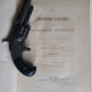 Smith & Wesson revolver in 1859 BOOK SHAPE BOX HIDDEN SAFE antique PRE-CIVIL WAR SHAKSPEARE