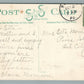BEAVER RIVER PA RAILROAD TRACKS ANTIQUE POSTCARD