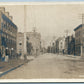 HUNTINGDON PA PENN STREET ANTIQUE REAL PHOTO POSTCARD RPPC