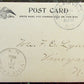 SINCLAIRVILLE N.Y. RPPC 1905 ANTIQUE REAL PHOTO POSTCARD sent to VINEYARD N.Y.