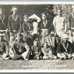 NAVAJO INDIANS IMPERIAL COUNCIL LOS ANGELES CA 1925 ANTIQUE REAL PHOTO PC RPPC