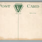WASHINGTON CROSSING NJ DELAWARE RIVER ANTIQUE POSTCARD