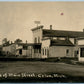 COLON MI WEST SIDE of MAIN STREET ANTIQUE REAL PHOTO POSTCARD RPPC