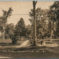 LYNDONVILLE VT THE PARK ANTIQUE REAL PHOTO POSTCARD RPPC