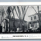 FRENCHTOWN NJ BAPTIST CHURCH UNDIVIDED ANTIQUE POSTCARD