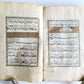 19th CENTURY MANUSCRIPT KORAN in OTTOMAN TURKISH LANGUAGE antique ILLUMINATED