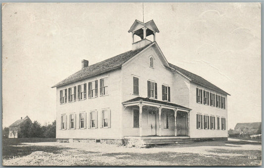 GOULDSBORO PA HIGH SCHOOL ANTIQUE POSTCARD