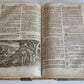 1763 BIBLE ILLUSTRATED IMPRESSIVE PIGSKIN FOLIO AMAZING BRONZE FITTINGS antique