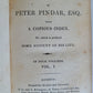 1816 WORKS of PETER PINDAR antique 4 VOLUMES in ENGLISH