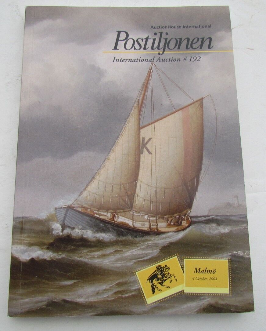 POSTILJONEN 2008 STAMP AUCTION CATALOG