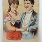 ANTIQUE MECHANICAL VICTORIAN TRADE CARD HENRY'S CARBOLIC SALVE