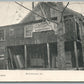 BROWNSTOWN PA CIGAR BOX & FURNITURE MANUFACTORY ANTIQUE POSTCARD