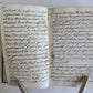 19th CENTURY FRENCH MANUSCRIPT BOOK antique De nos saintes constitutions 330 pp