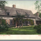 FISHING LONG ISLAND NY BOWNE HOUSE ANTIQUE POSTCARD