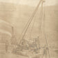 WELL DIGGERS w/ EQUIPMENT ANTIQUE REAL PHOTO POSTCARD RPPC