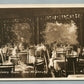BEAR MOUNTAIN INN NY DINING ROOM ANTIQUE REAL PHOTO POSTCARD RPPC