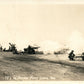 ARTILLERY IN ACTION FORT LEWIS TACOMA WA ANTIQUE REAL PHOTO POSTCARD RPPC