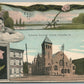 POTTSVILLE PA METHODIST EPISCOPAL CHURCH ANTIQUE POSTCARD