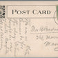 SUMMER IA MAIN STREET ANTIQUE POSTCARD