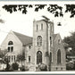 HOWELL MI EVANGELICAL CHURCH VINTAGE REAL PHOTO POSTCARD RPPC