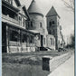 WASHINGTON NJ M.E. CHURCH & PARSONAGE ANTIQUE POSTCARD