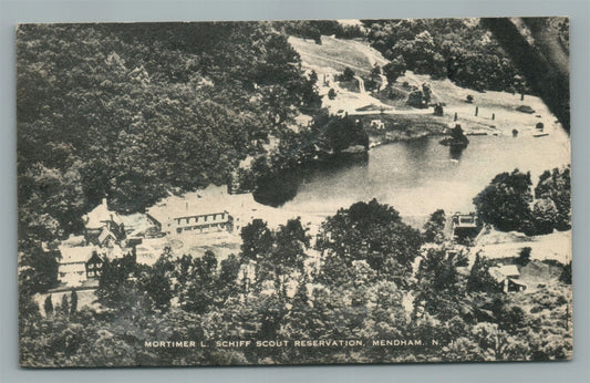 MENDHAM NJ MORTIMER SCHIFF SCOUT RESERVATION VINTAGE POSTCARD