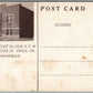 PHILADELPHIA PA LIBERTY BELL DUGOUT ANTIQUE POSTCARD
