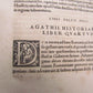 1531 HISTORY of GOTHIC WAR antique De rebus Gothorum Persarum ac Vandalorum RARE