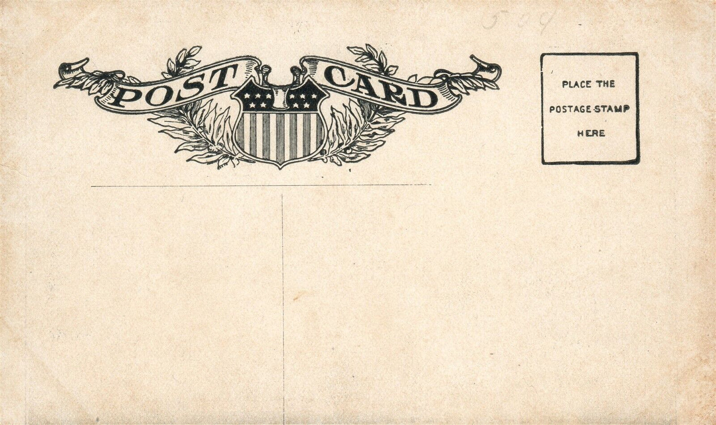 GAINES & MURRAY CHURCH ANTIQUE POSTCARD