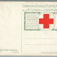 WWI ERA ITALIAN RED CROSS MILITARY ANTIQUE POSTCARD SOLDIERS in TRENCH