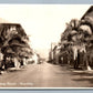 HONOLULU HI BISHOP STREET ANTIQUE REAL PHOTO POSTCARD RPPC