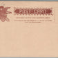 TROY NY E. & W. COLLAR & CUFF MANUFACTURY ANTIQUE POSTCARD