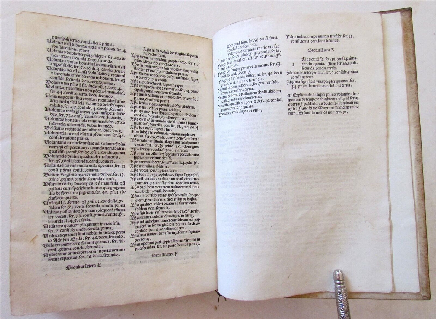 1491 INCUNABLE Franciscus de Maioranis antique INCUNABULA rare 15th CENT. vellum