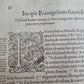 1573 BIBLE in LATIN ILLUSTRATED 3 LARGE FOLIO VOLUMES 16th century ANTIQUE