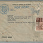 BRAZIL USA VINTAGE COVER CONSULADO GENERAL DE COLOMBIA CANCEL