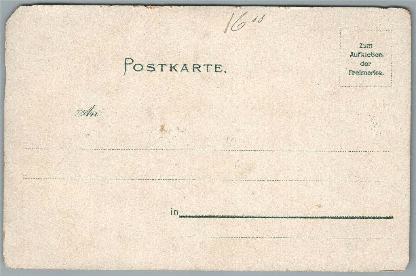 BREMEN GERMANY HILLMANS HOTEL ANTIQUE POSTCARD