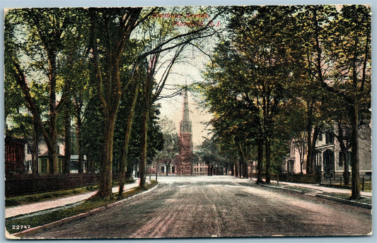 PLAINFIELD NJ WATCHUNG AVENUE ANTIQUE POSTCARD