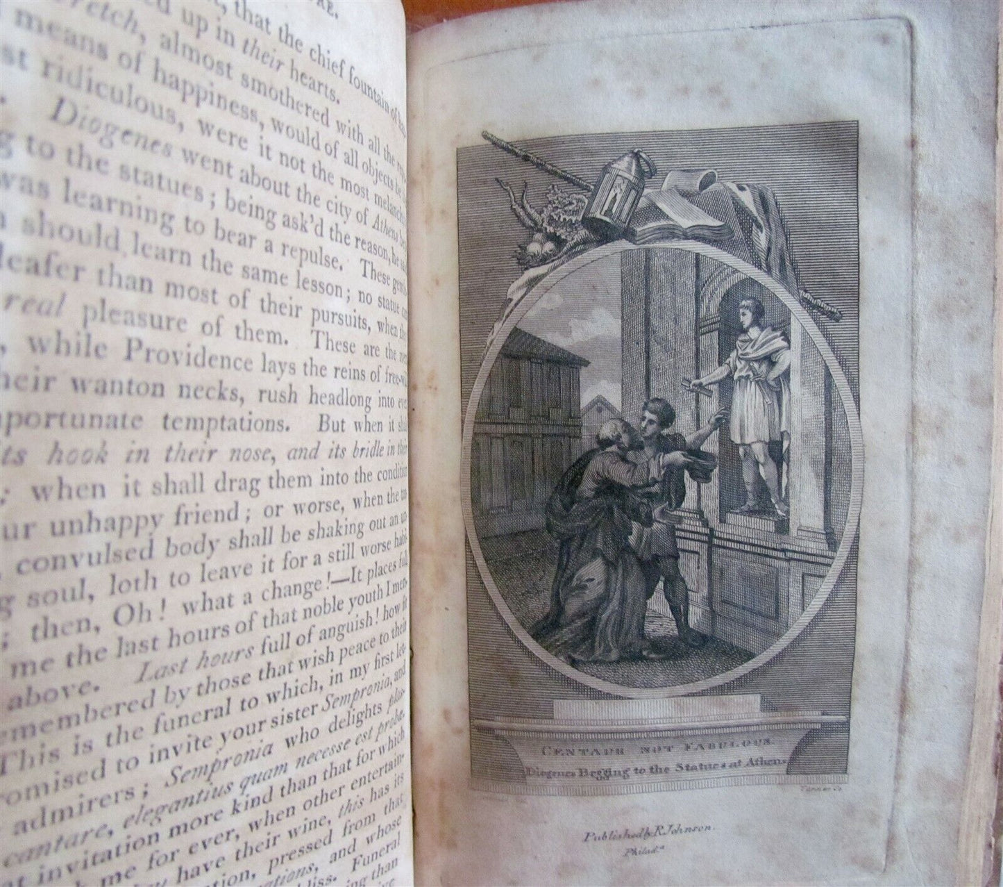 1806 CENTAUR NOT FABULOUS in Six Letters to a Friend antique ILLUSTRATED