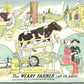 WEARY FARMER ANTIQUE COMIC POSTCARD