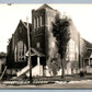 ALBIA IA UNITED PRESBYTERIAN CHURCH VINTAGE REAL PHOTO POSTCARD RPPC