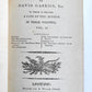 1798 DRAMATIC WORKS of DAVID GARRICK 3 VOLUMES antique